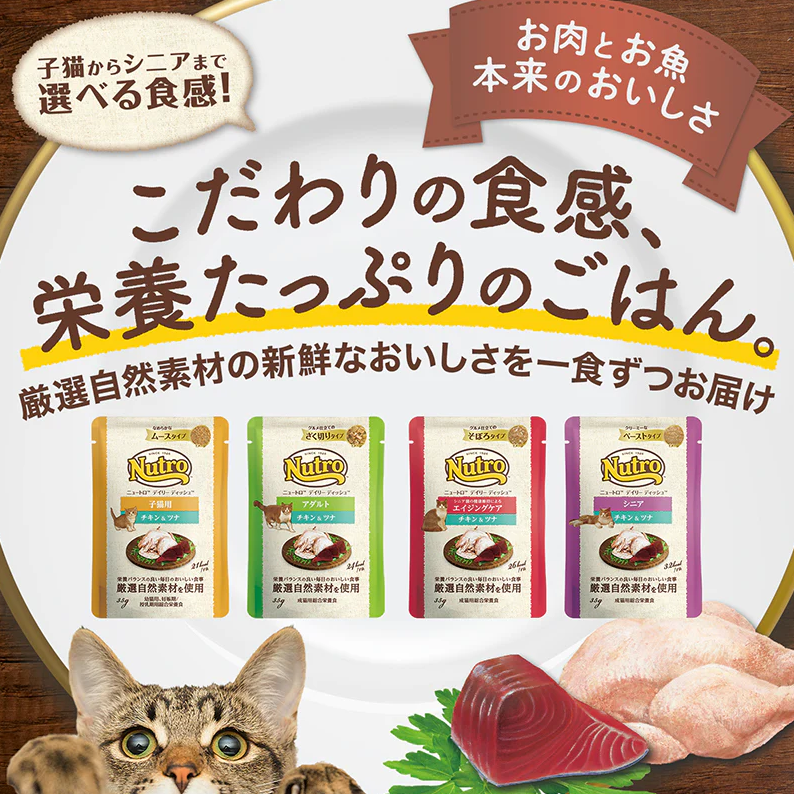 ニュートロ シニア チキン＆ツナ ペースト 35g×12