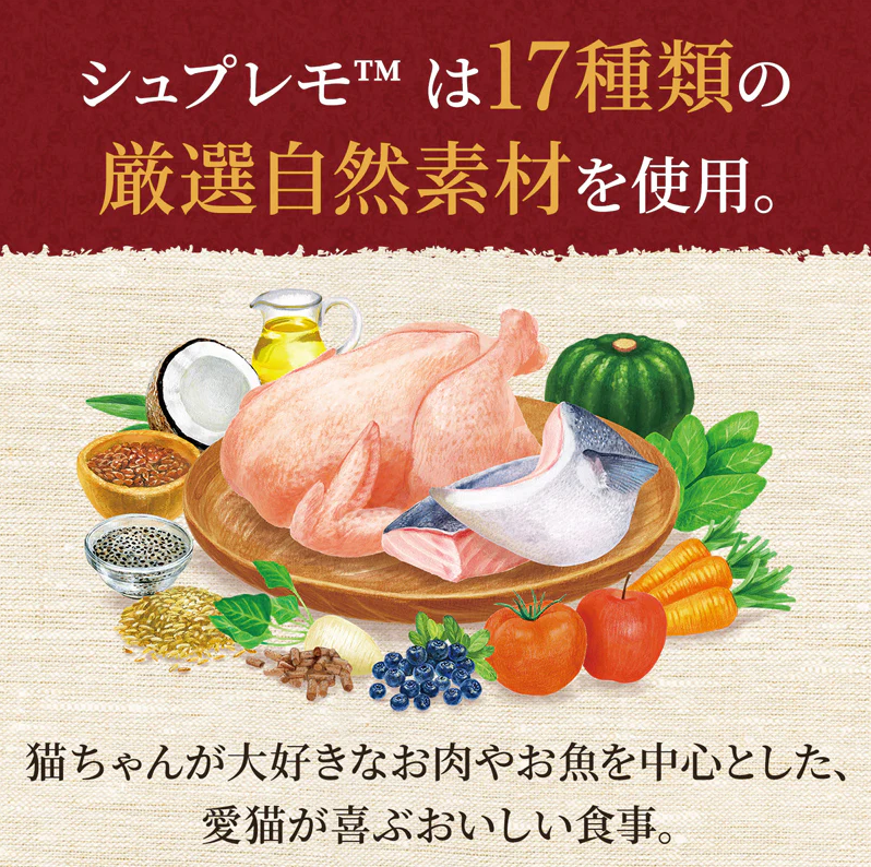 ニュートロ シュプレモ 成猫用 サーモン＆チキン 400g
