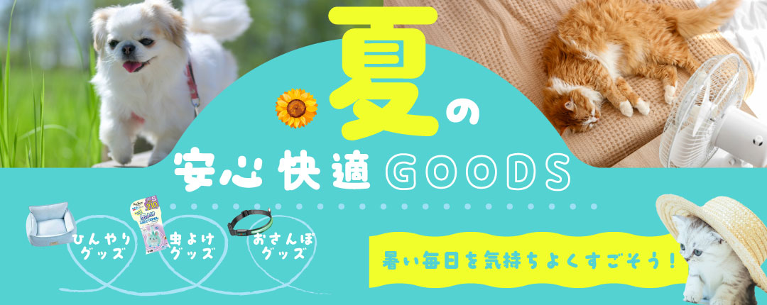 夏の快適・安心グッズ特集