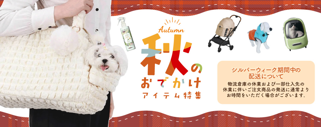 秋のおでかけアイテム特集