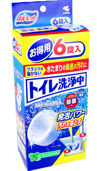 トイレ洗浄中 フレッシュミント6錠 商品写真