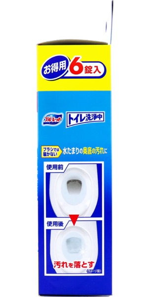 トイレ洗浄中 フレッシュミント6錠 詳細画像
