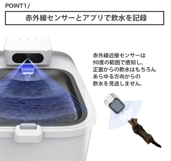 PETKIT(ペットキット) Eversweet Max Smart Pet Drinking Fountain 自動給水器 P4115