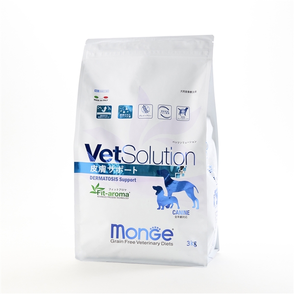 Monge VetSolution モンジ ベッツソリューション 皮膚サポート 3kg