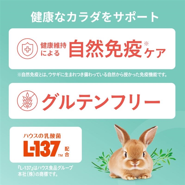 ラビジョン ラビットフード オールステージ 600g