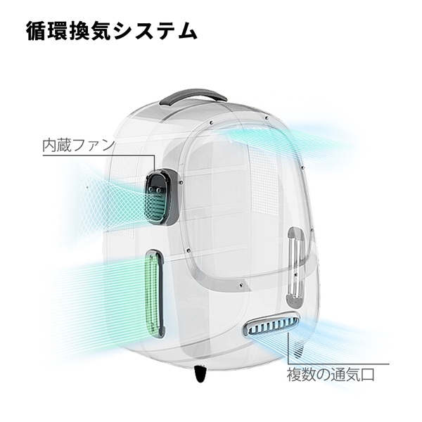 PETKIT(ペットキット) Cat Travel Bag Green (グリーン)P7704-GR
