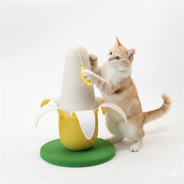 猫用爪とぎ 森の爪とぎ バナナ
