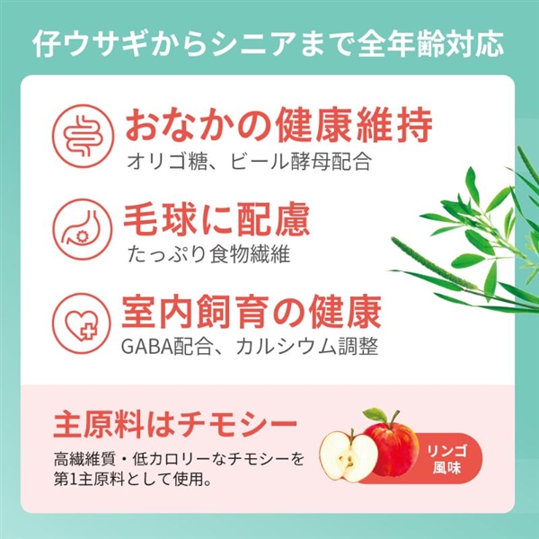 ラビジョン ラビットフード オールステージ 600g