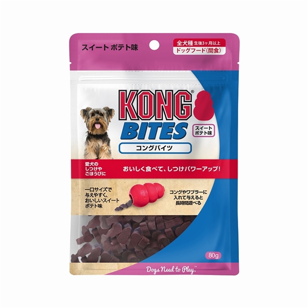 KONG コングバイツ スイートポテト 80g