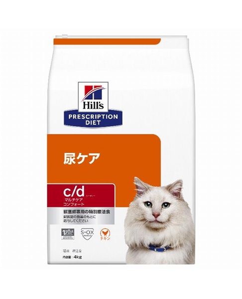 ヒルズ 〈猫用〉 c/d マルチケアコンフォート 4kg