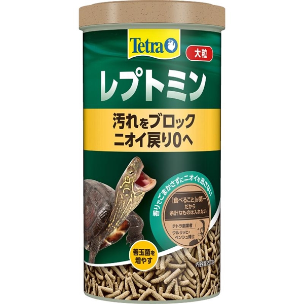 スペクトラムブランズジャパン テトラ レプトミン カメ用 大粒 200g