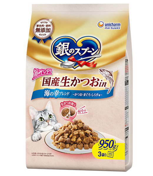 銀のスプーン 国産生かつおin海の幸ブレンド 950g