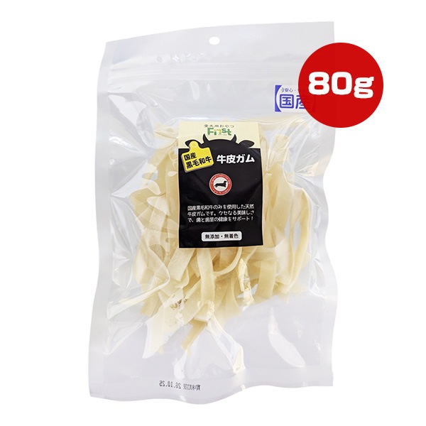 エースプロダクツ First 牛皮ガム お徳用 80g 80g