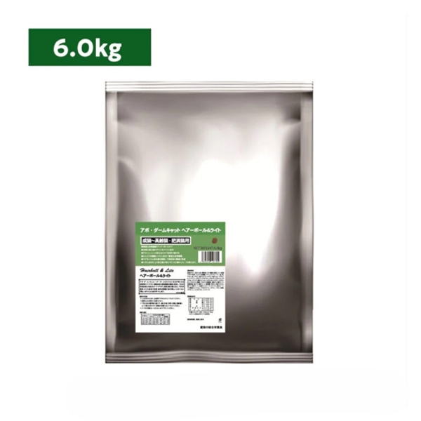 QIX アボ・ダーム キャット ヘアーボール&ライト 6kg 6kg