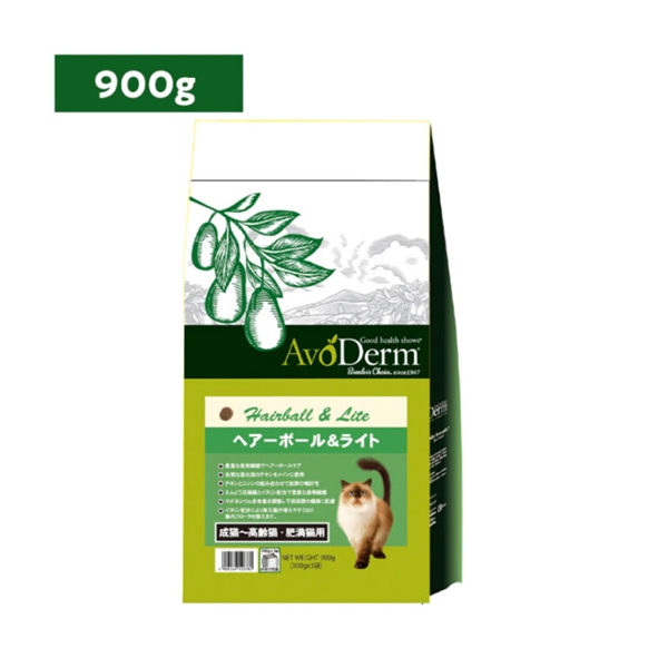 QIX アボ・ダーム キャット ヘアーボール&ライト 900g 900g