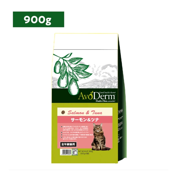 QIX アボ・ダーム キャット サーモン&ツナ 900g 900g