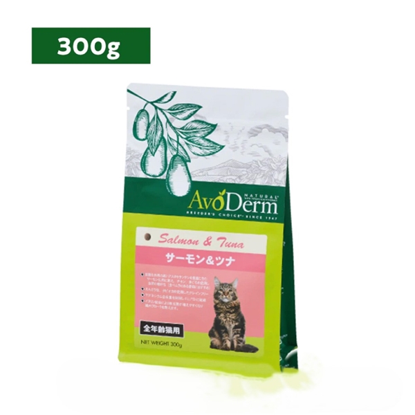 QIX アボ・ダーム キャット サーモン&ツナ 300g 300g