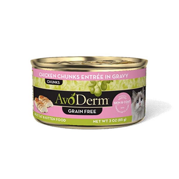 QIX アボ・ダーム 猫缶 セレクトカット チキン 85g