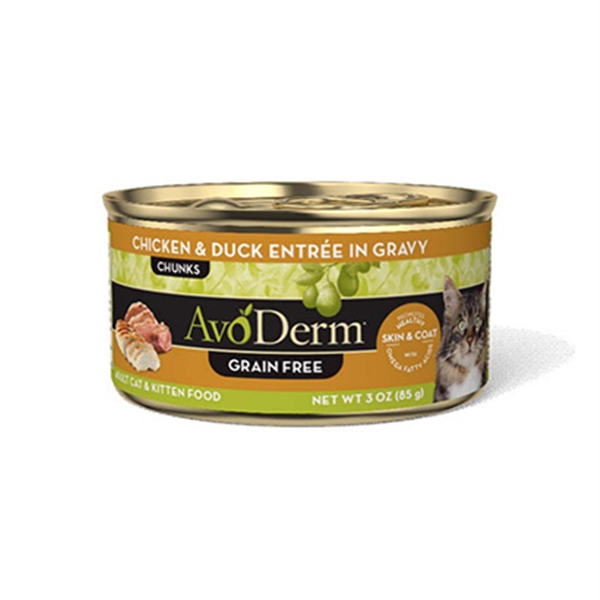 QIX アボ・ダーム 猫缶 セレクトカット チキン&ダック 85g