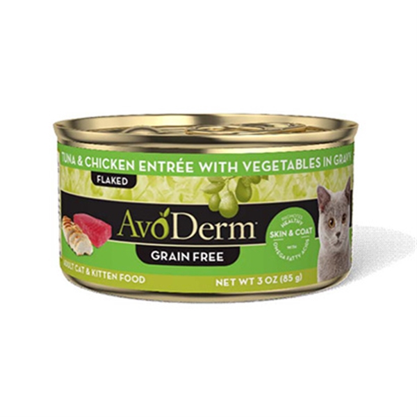 QIX アボ・ダーム 猫缶 セレクトカット ツナ&チキン 85g