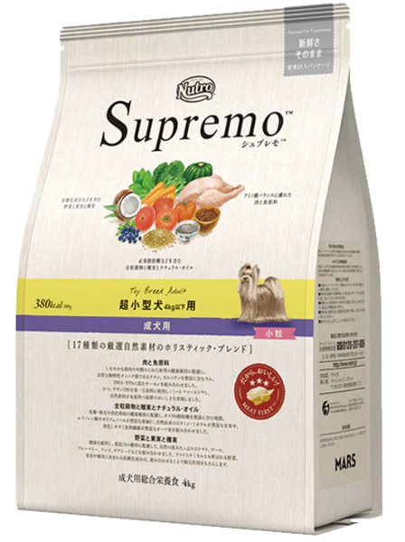 ニュートロ シュプレモ 超小型犬 4㎏以下用 成犬用 4㎏