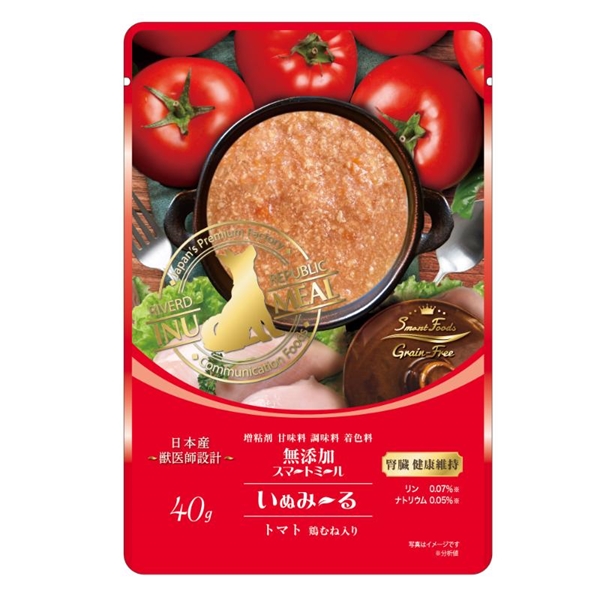 いぬみーる 腎臓 健康維持 トマト 40g