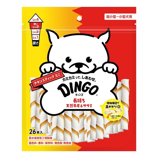 ディンゴ チキンスティック ミニ 26本入