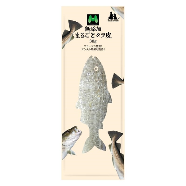 マツヒロ 素材重視 無添加 まるごとタラ皮 30g