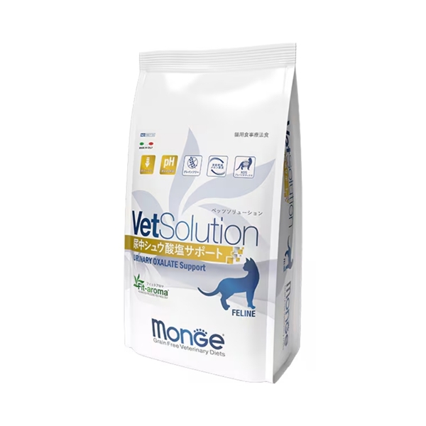 Monge VetSolution モンジ ベッツソリューション 猫用 尿中シュウ酸塩サポート 400g