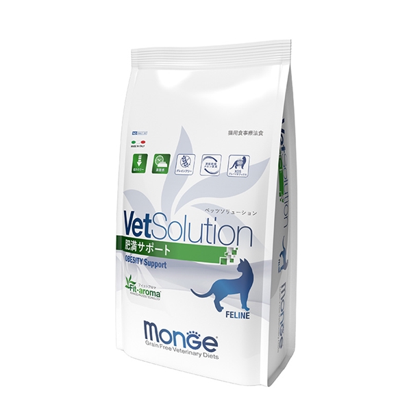 Monge VetSolution モンジ ベッツソリューション 猫用 肥満サポート 400g