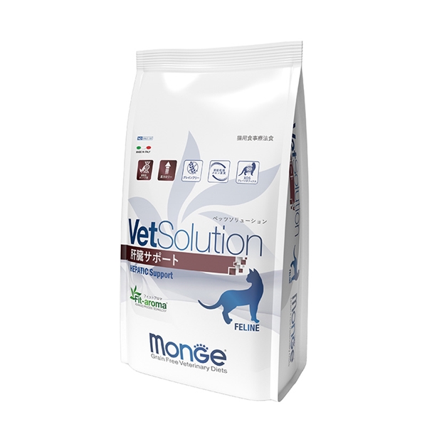 Monge VetSolution モンジ ベッツソリューション 猫用 肝臓サポート400g
