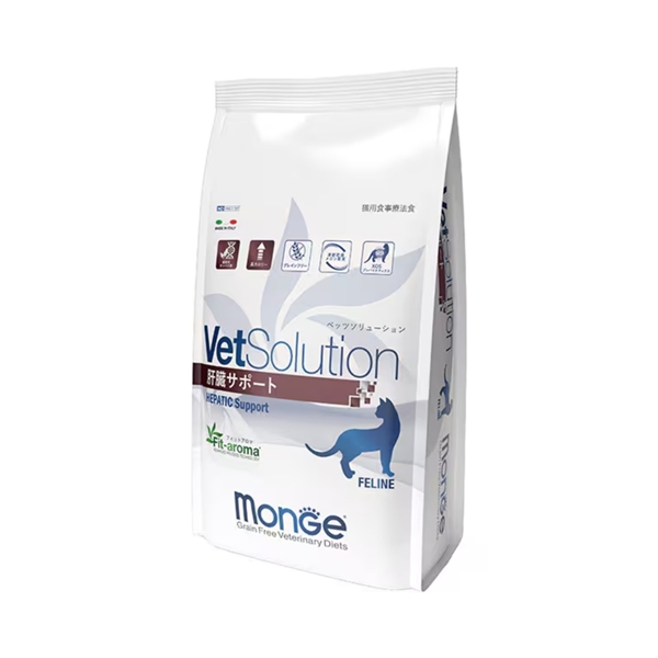 Monge VetSolution モンジ ベッツソリューション 猫用 肝臓サポート 400g