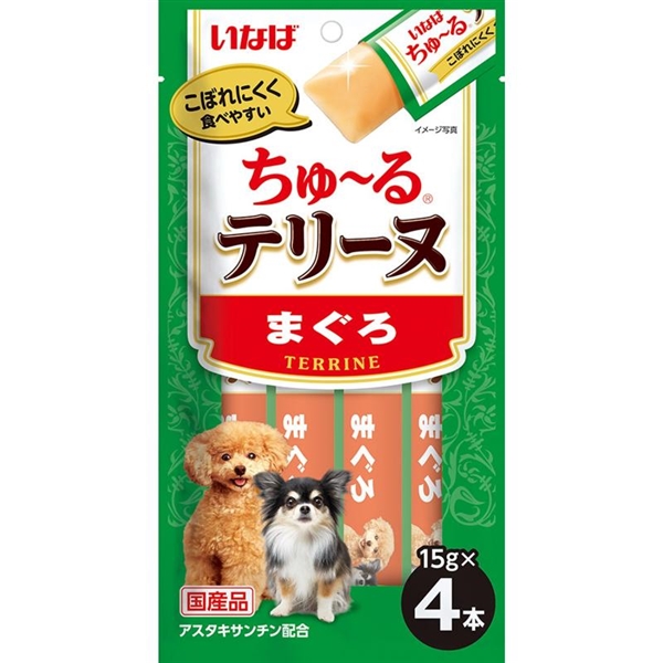 いなば 国産 CIAO チャオ ちゅーる テリーヌ まぐろ 15g×4本