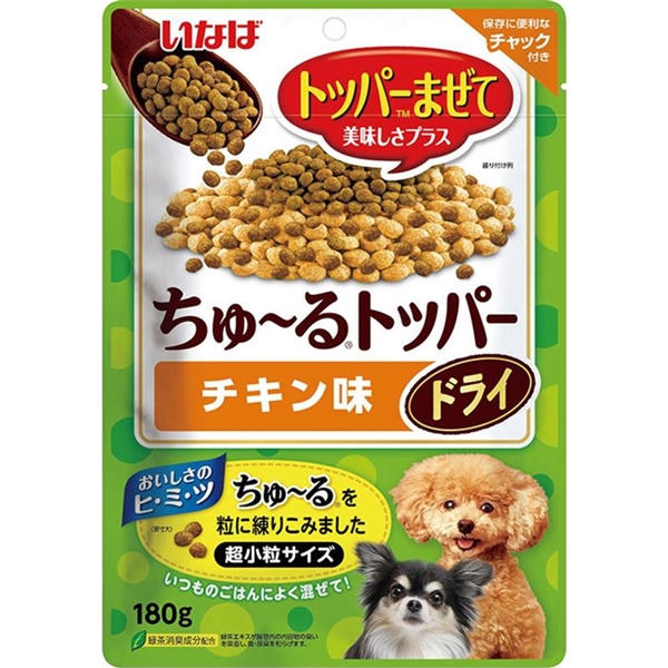 いなば ちゅーるトッパー ドライ チキン味 180g