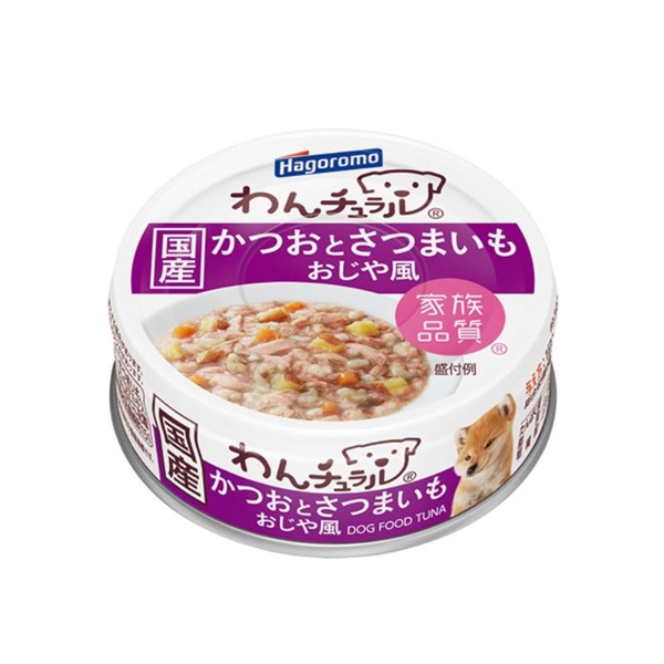 はごろもフーズ 国産 わんチュラル かつおとさつまいもおじや風 70g