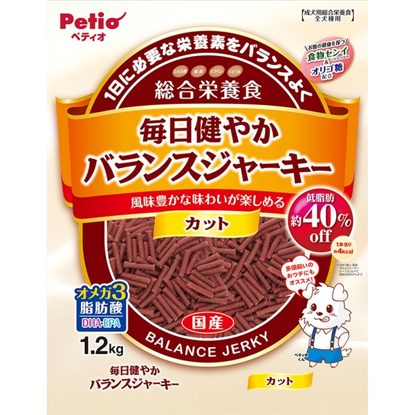 毎日健やかバランスジャーキーカット1.2kg