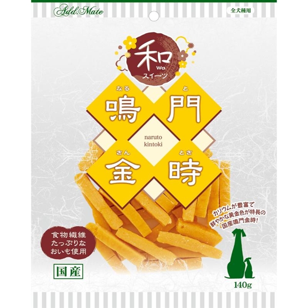 ペティオ アドメイト 国産 和スイーツ さつまいもトリーツ 鳴門金時 140g