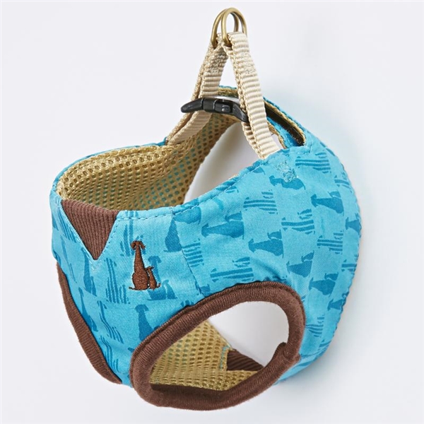 ペティオ アドメイト シンボルベストハーネス XS ターコイズ