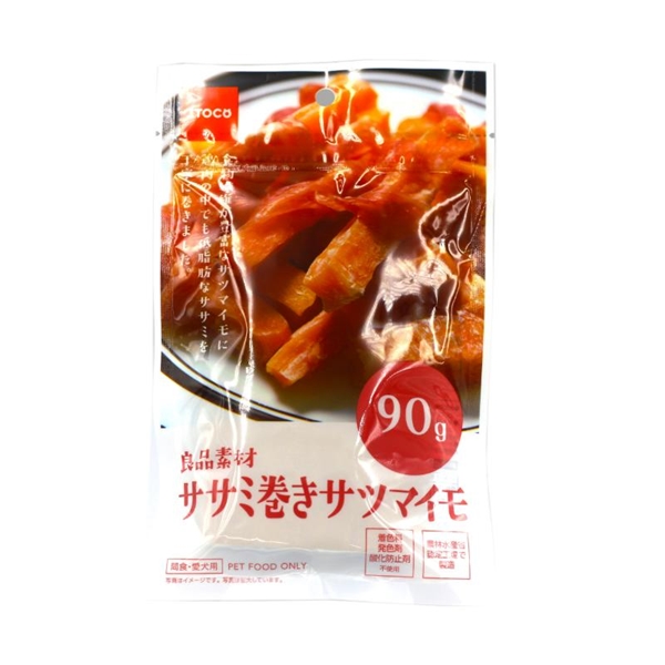 イトウ&カンパニーリミテッド 良品素材 ササミ巻きサツマイモ 90g