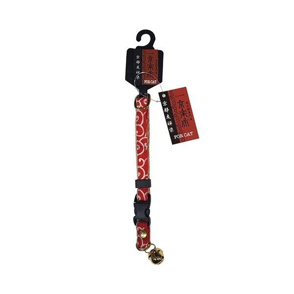 神戸工房 京楽布 唐草 赤 M