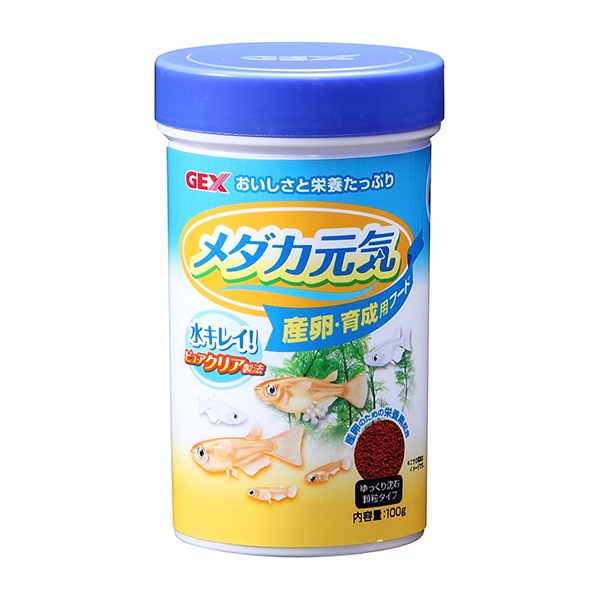 COO PREMIUM ONLINE｜GEXメダカ元気産卵・育成用フード100g: アクア