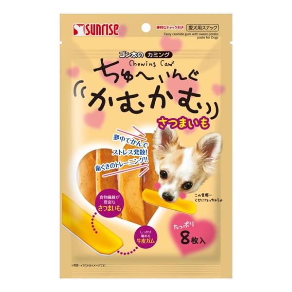 マルカン・サンライズ ゴン太のカミング ちゅーいんぐかむかむ さつまいも 8枚