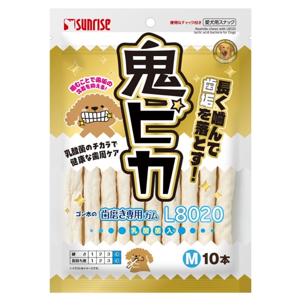 歯磨きガムL8020乳酸菌鬼ピカM10本
