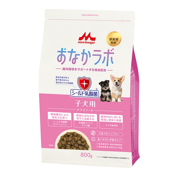 森乳サンワールド Super gold スーパーゴールド おなかラボ 子犬用 800g