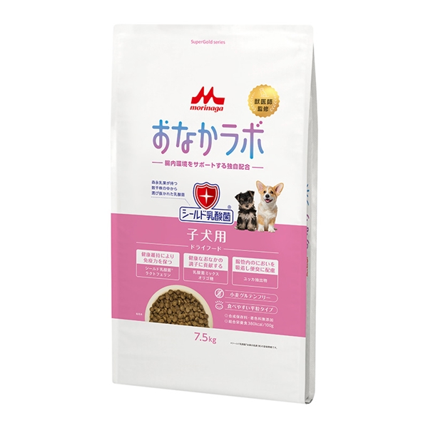 森乳サンワールド Super gold スーパーゴールド おなかラボ 子犬用 7.5kg