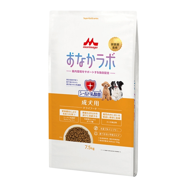 森乳サンワールド Super gold スーパーゴールド おなかラボ 成犬用 7.5kg