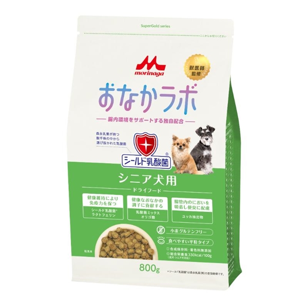 森乳サンワールド おなかラボ シニア犬用 800g 800g