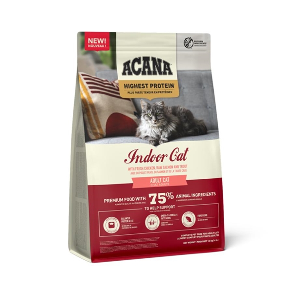 ACANA アカナ インドアキャット グレインフリー 成猫用 1.8kg 1.8kg