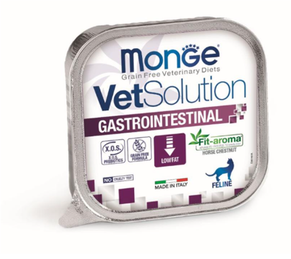 Monge VetSolution モンジェ ベッツソリューション 胃腸サポート ウェット 猫用