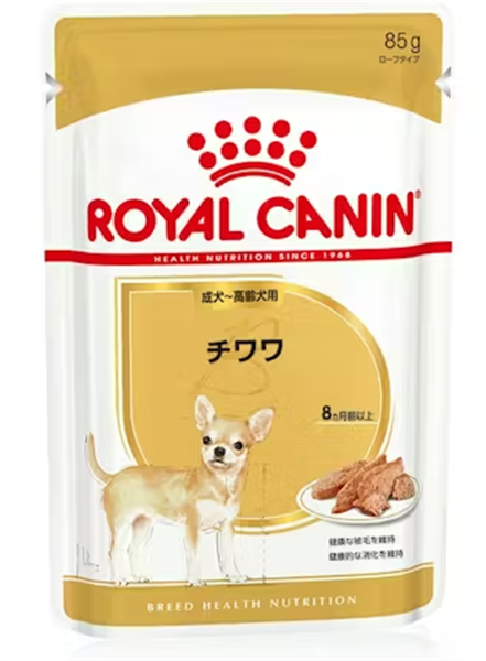 ロイヤルカナン チワワ ウェット 成犬~高齢犬用 85g×12袋入 (1ボール)